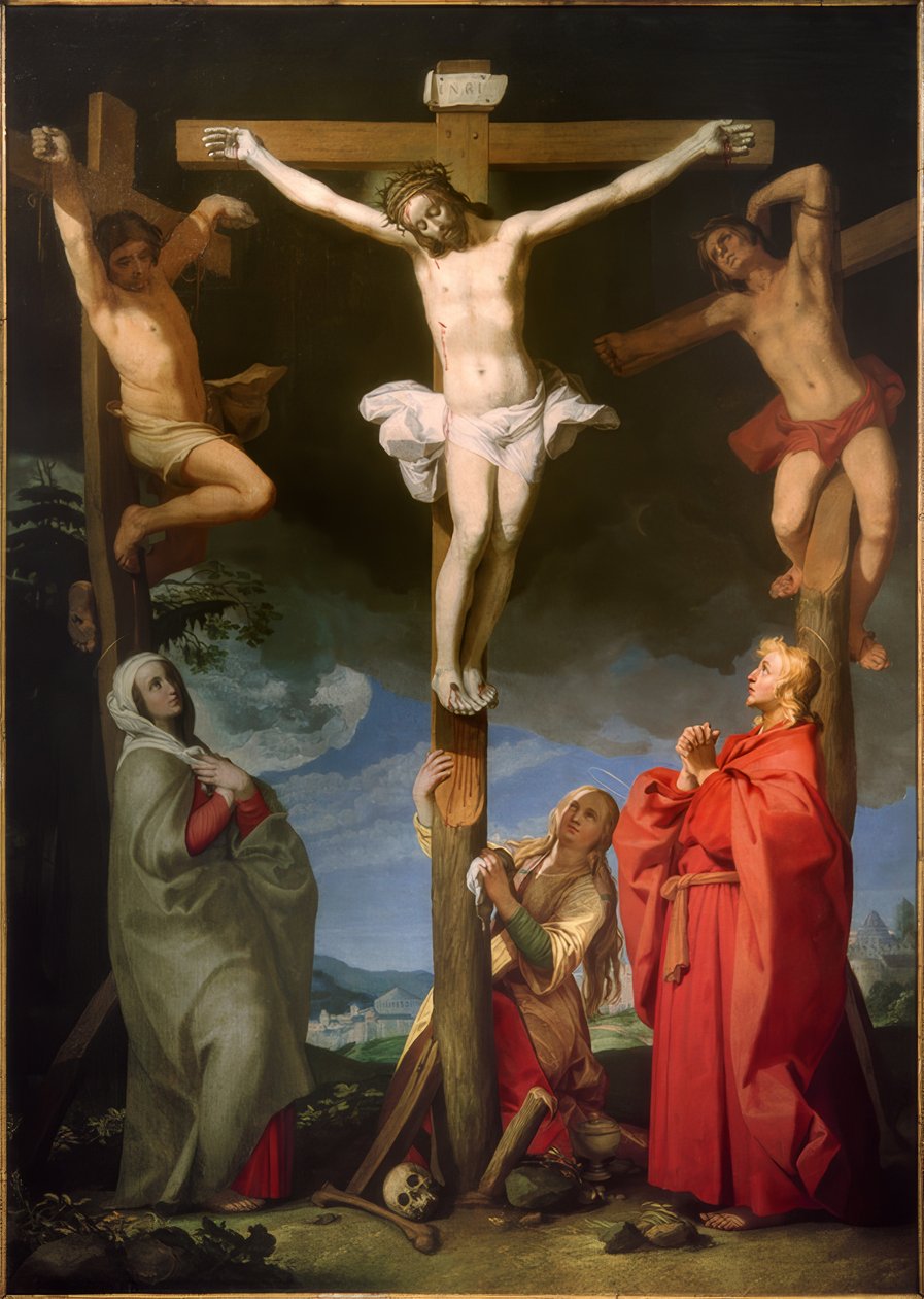 Kristi korsfästelse av Abraham Bloemaert