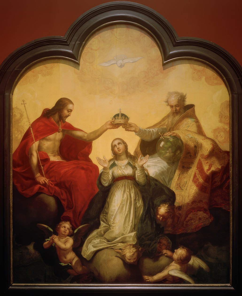 Maria kröning av Abraham Bloemaert