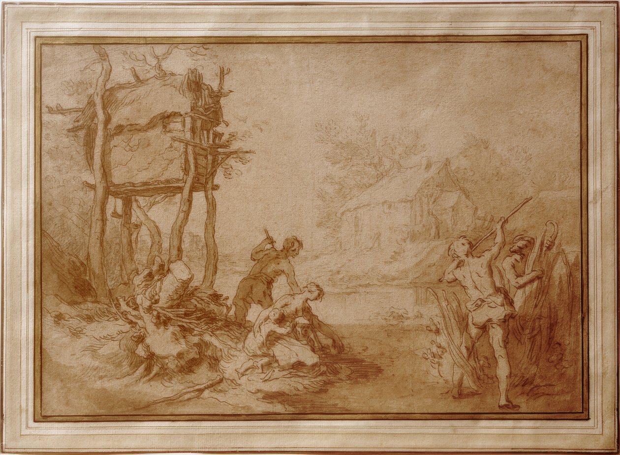 Latona och de lykiska bönderna av Abraham Bloemaert