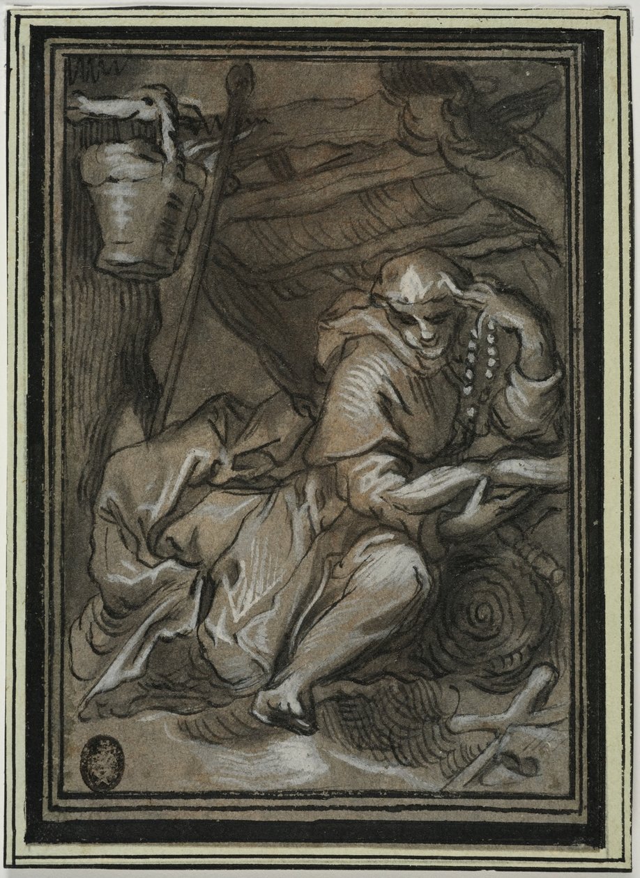 Sankt Hilarion av Abraham Bloemaert