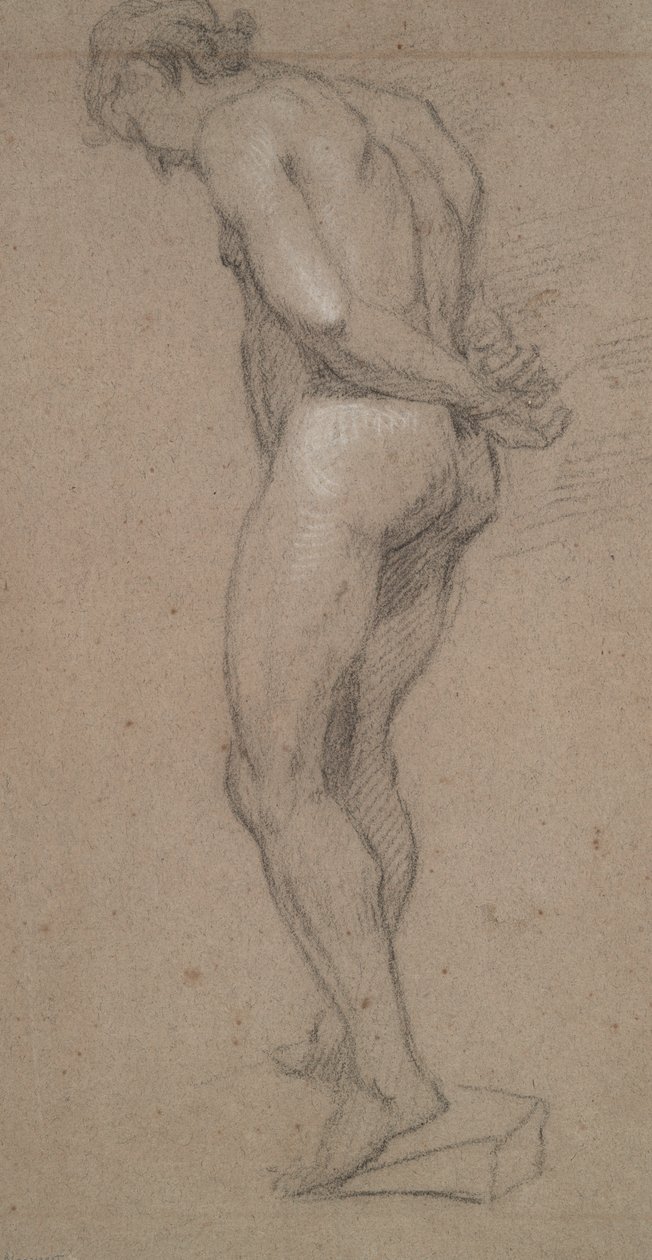 Stående manlig naken av Abraham Bloemaert