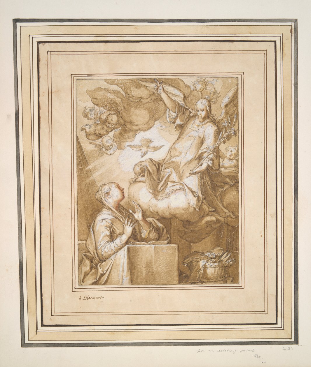 Bebådelsen av Abraham Bloemaert