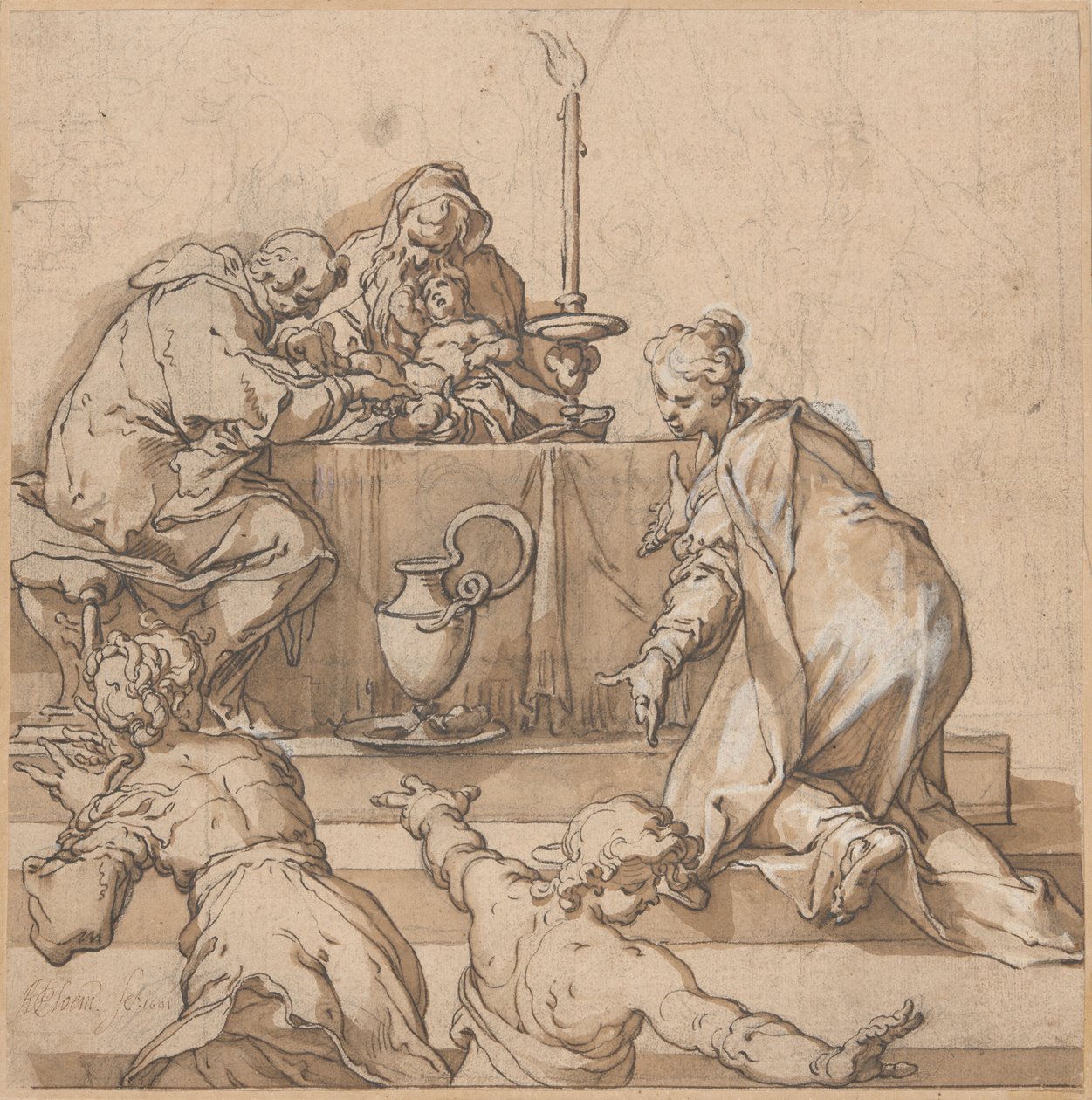 Omskärelsen av Abraham Bloemaert