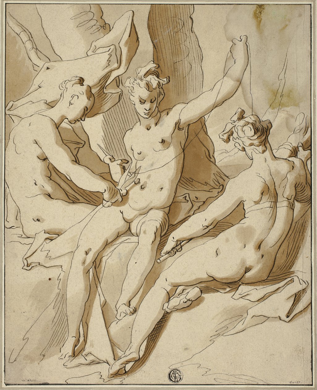 De tre öden av Abraham Bloemaert