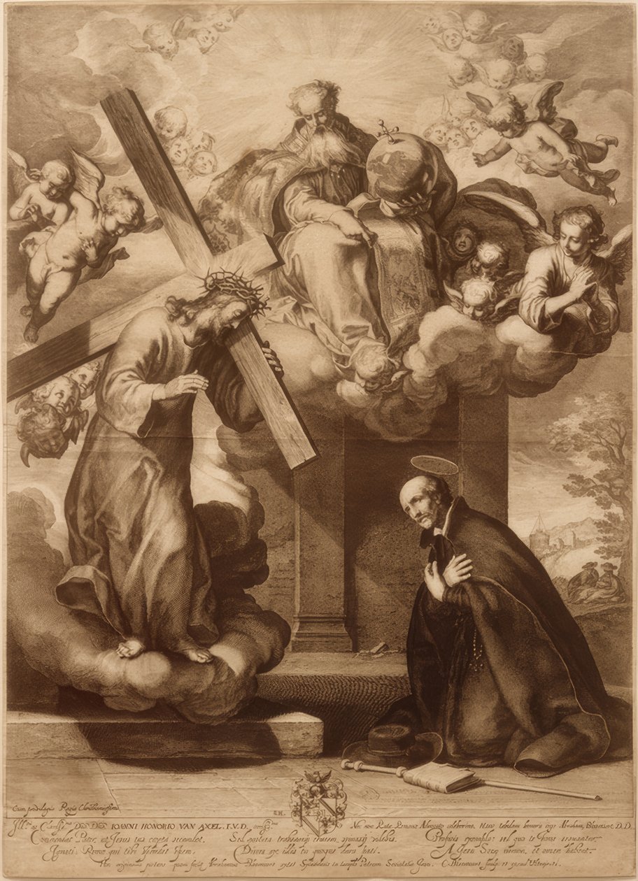 Vision av Ignatius av Loyola vid La Storta av Abraham Bloemaert
