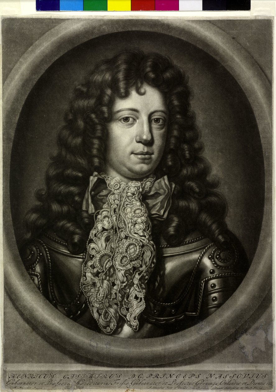 Greve av Nassau-Diez Henrik Kasimir II av Abraham Blooteling