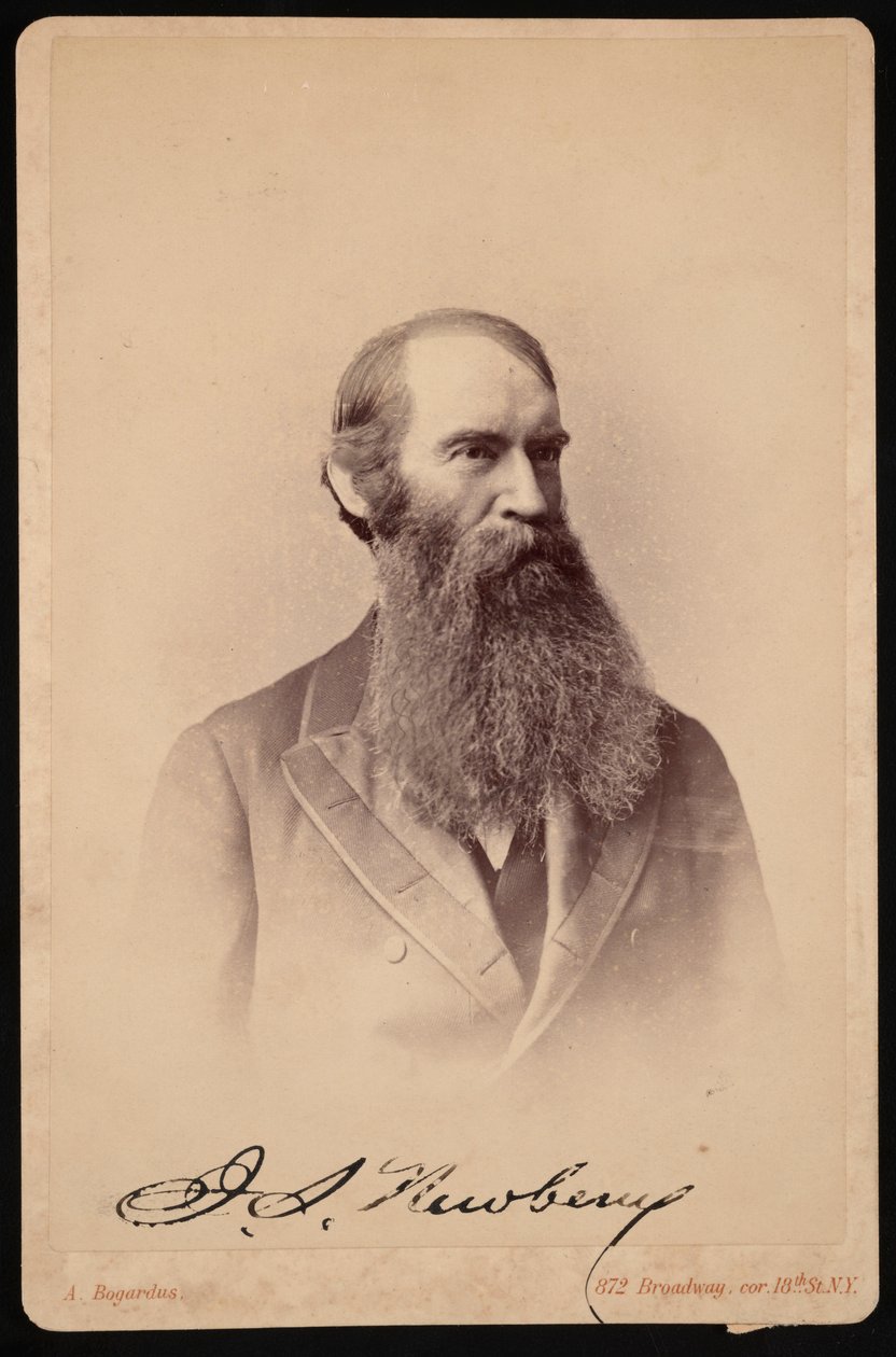 Porträtt av John Strong Newberry 1822-1892, mellan 1876 och 1887. av Abraham Bogardus