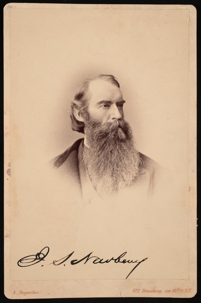 Porträtt av John Strong Newberry 1822-1892, mellan 1876 och 1887. av Abraham Bogardus