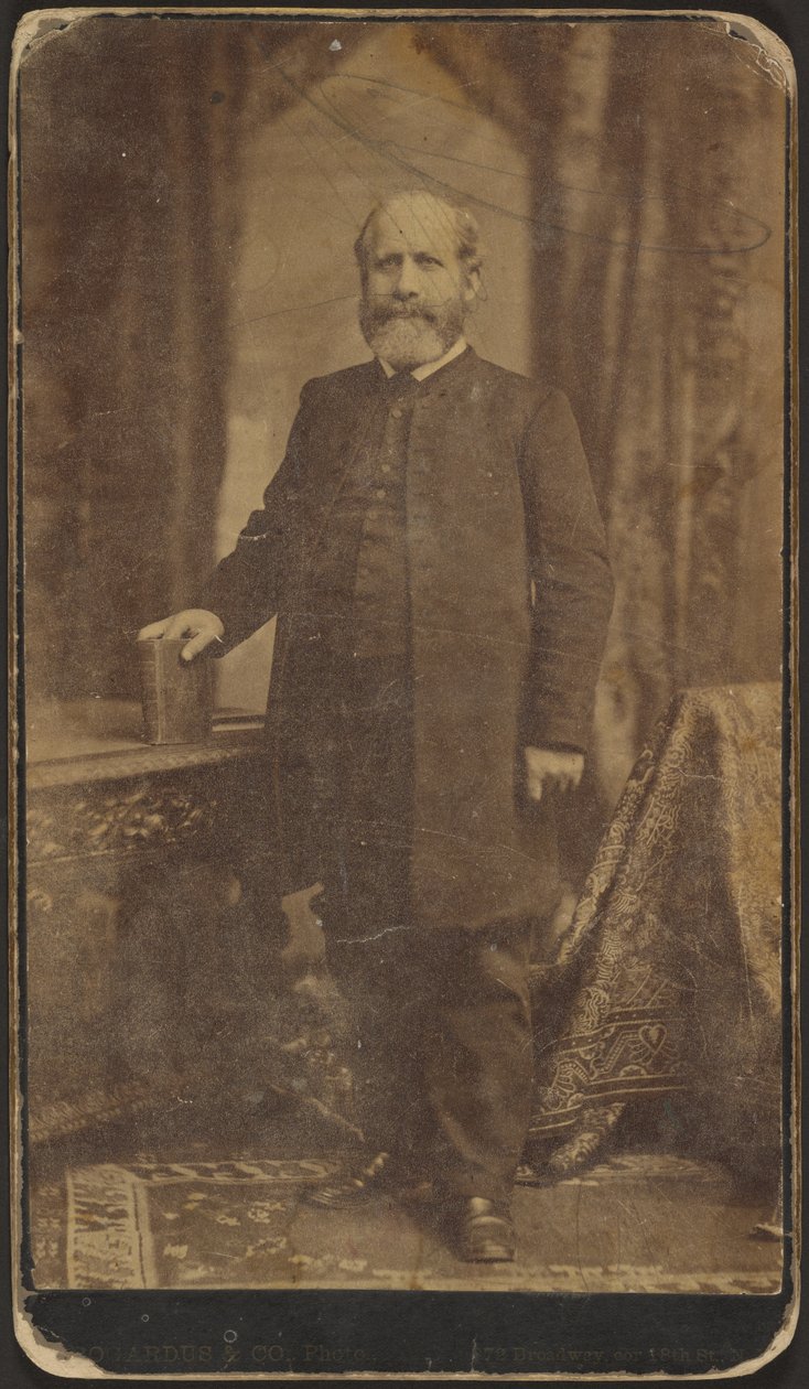 Porträtt av en man av Abraham Bogardus