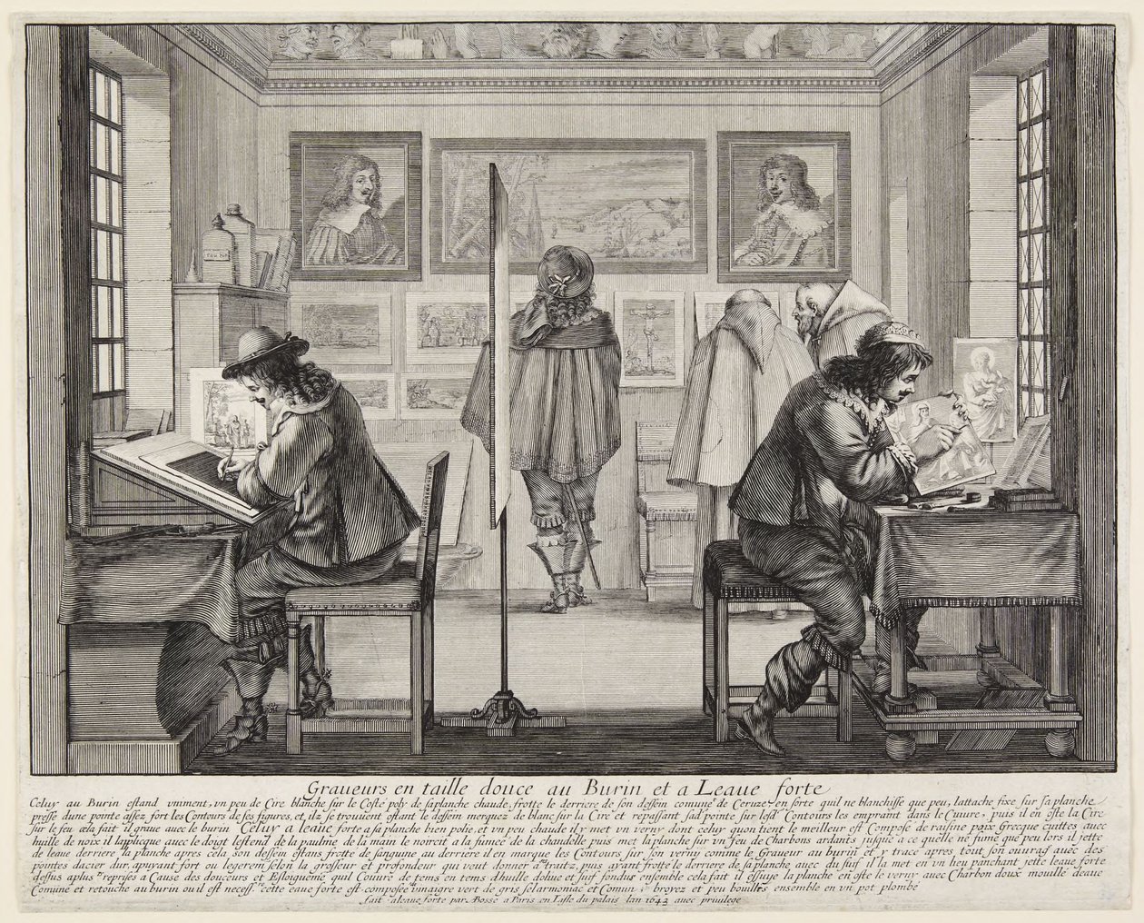 Kopparstickare och etsare av Abraham Bosse