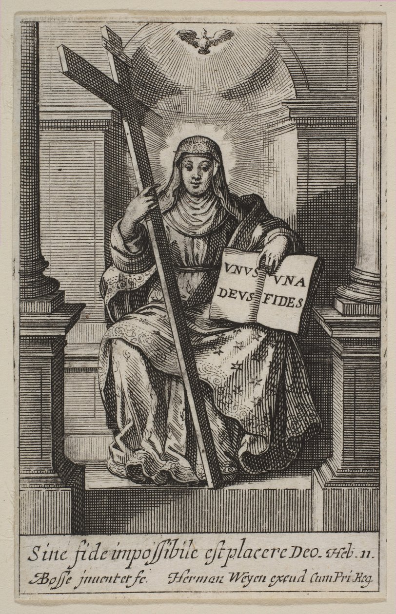 Tro, 1636. av Abraham Bosse