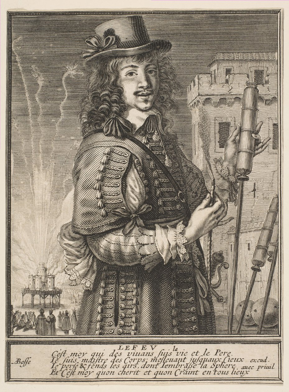 Brand, ca. 1630. av Abraham Bosse