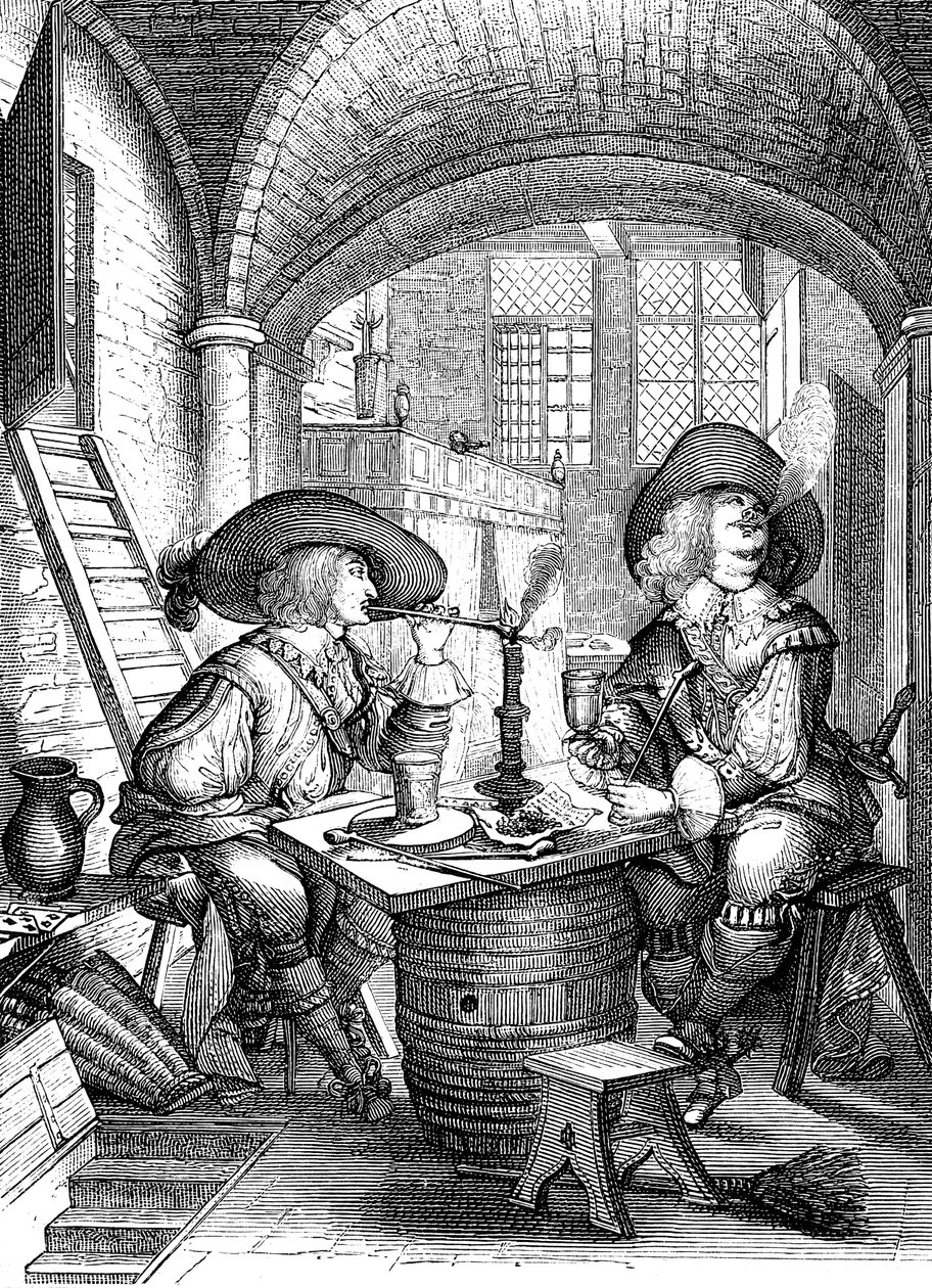 Le Tabac, 1600-talet av Abraham Bosse