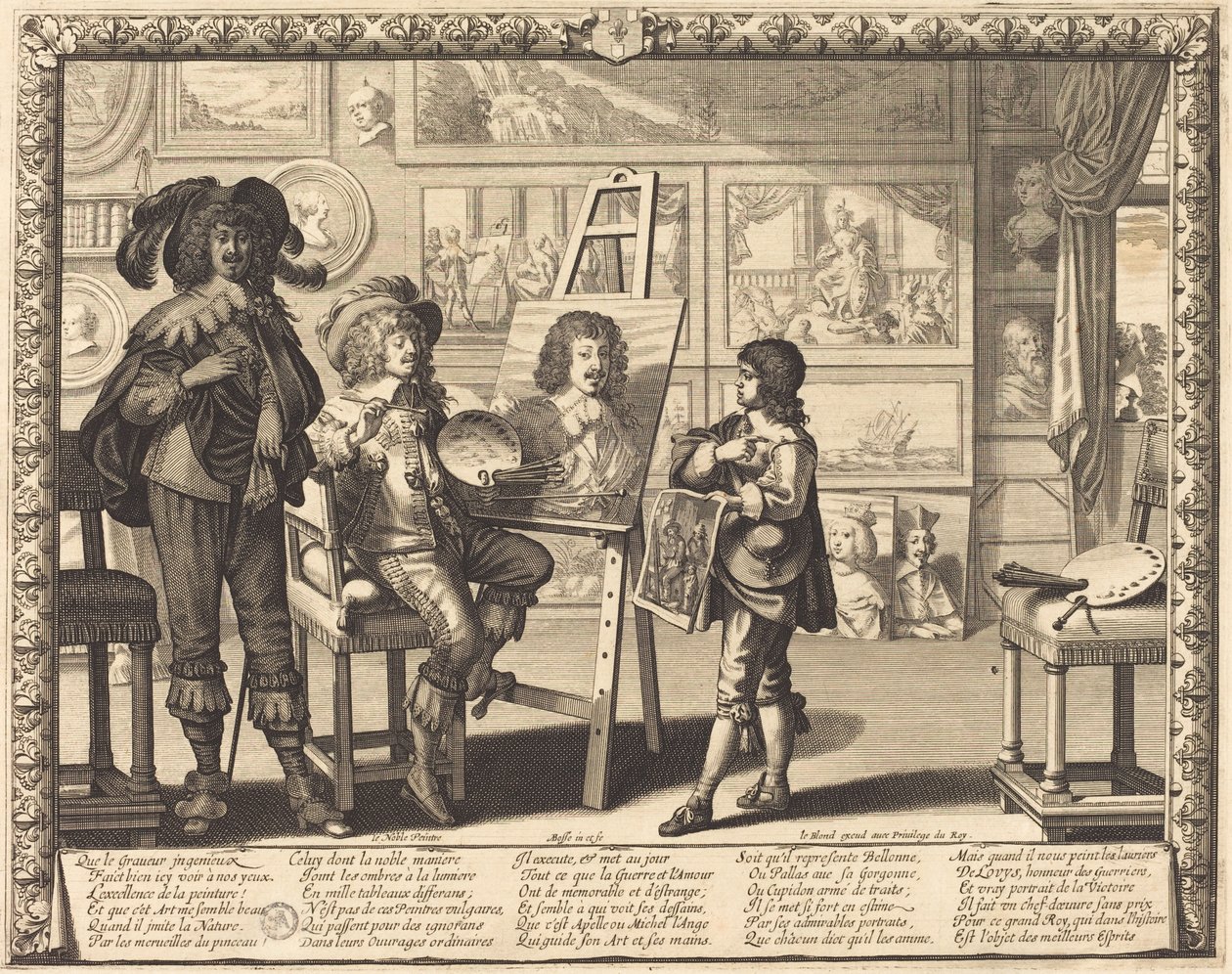 den ädle målaren av Abraham Bosse