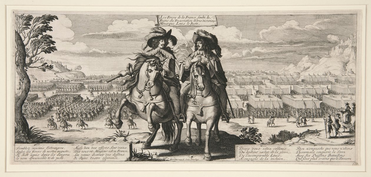 Frankrikes styrkor av Abraham Bosse