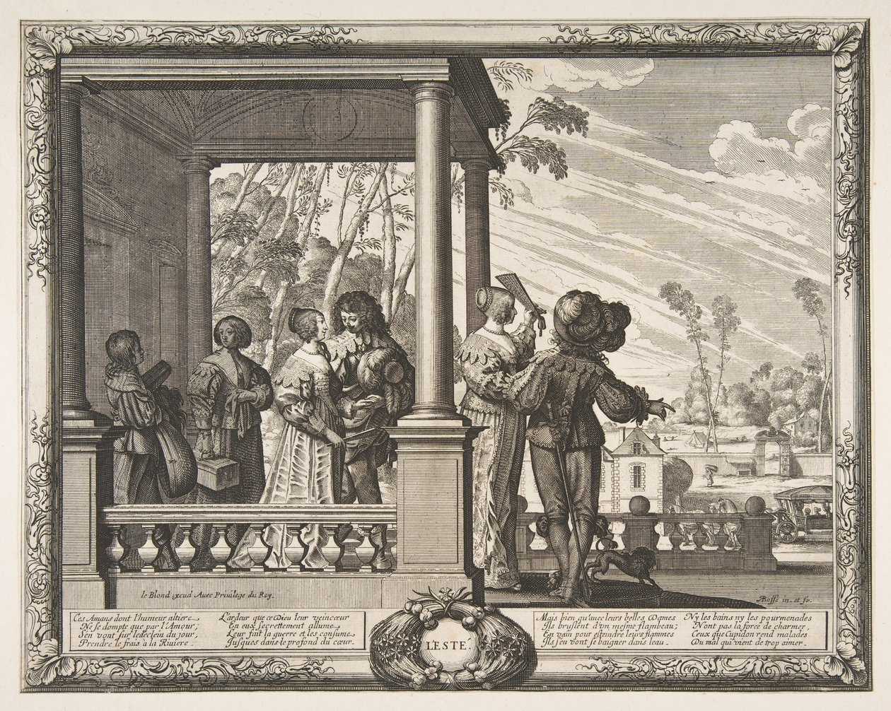 Sommar Sommar, ca. 1637. av Abraham Bosse
