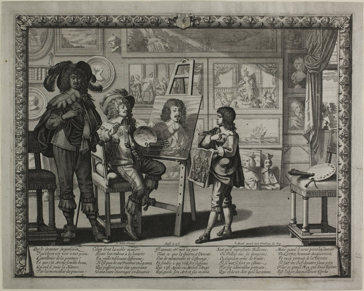 Den ädla målaren av Abraham Bosse
