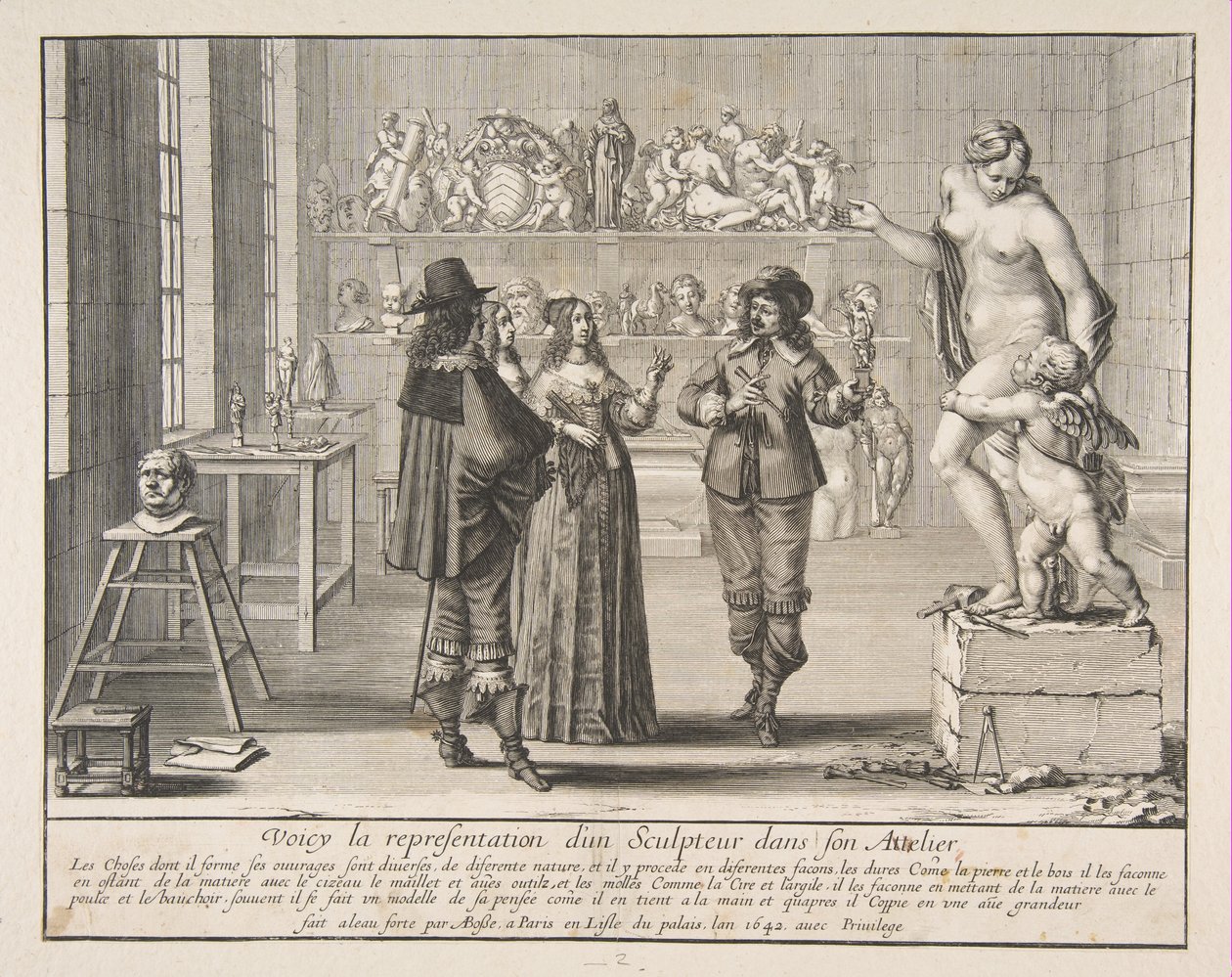 Skulptören av Abraham Bosse