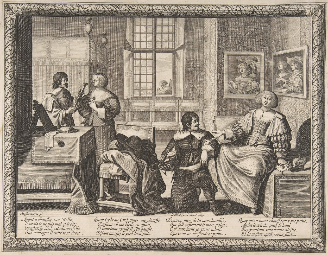 Skomakaren, 1632-33. av Abraham Bosse