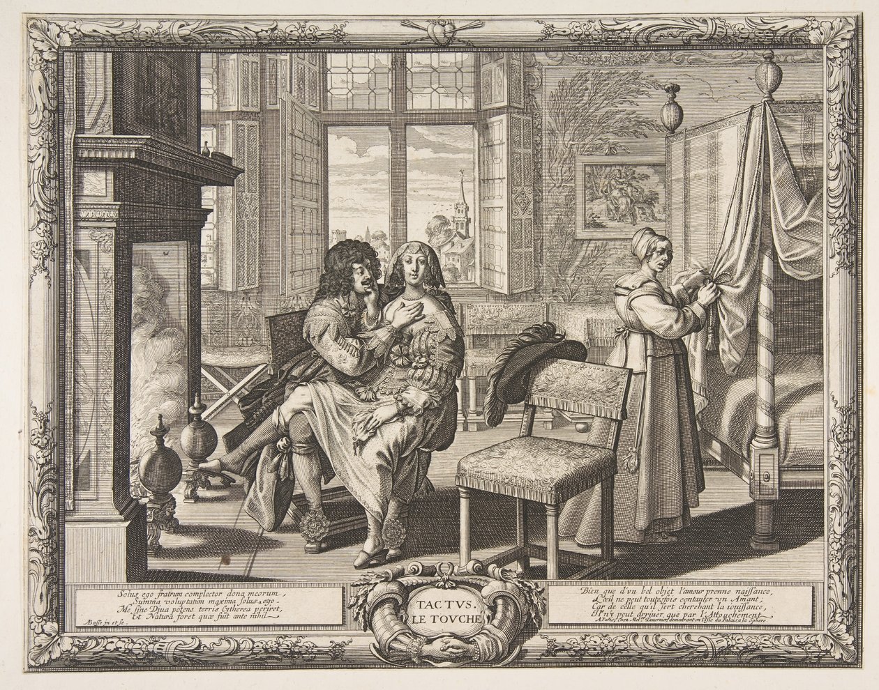 Touch The Touch, ca. 1638. av Abraham Bosse