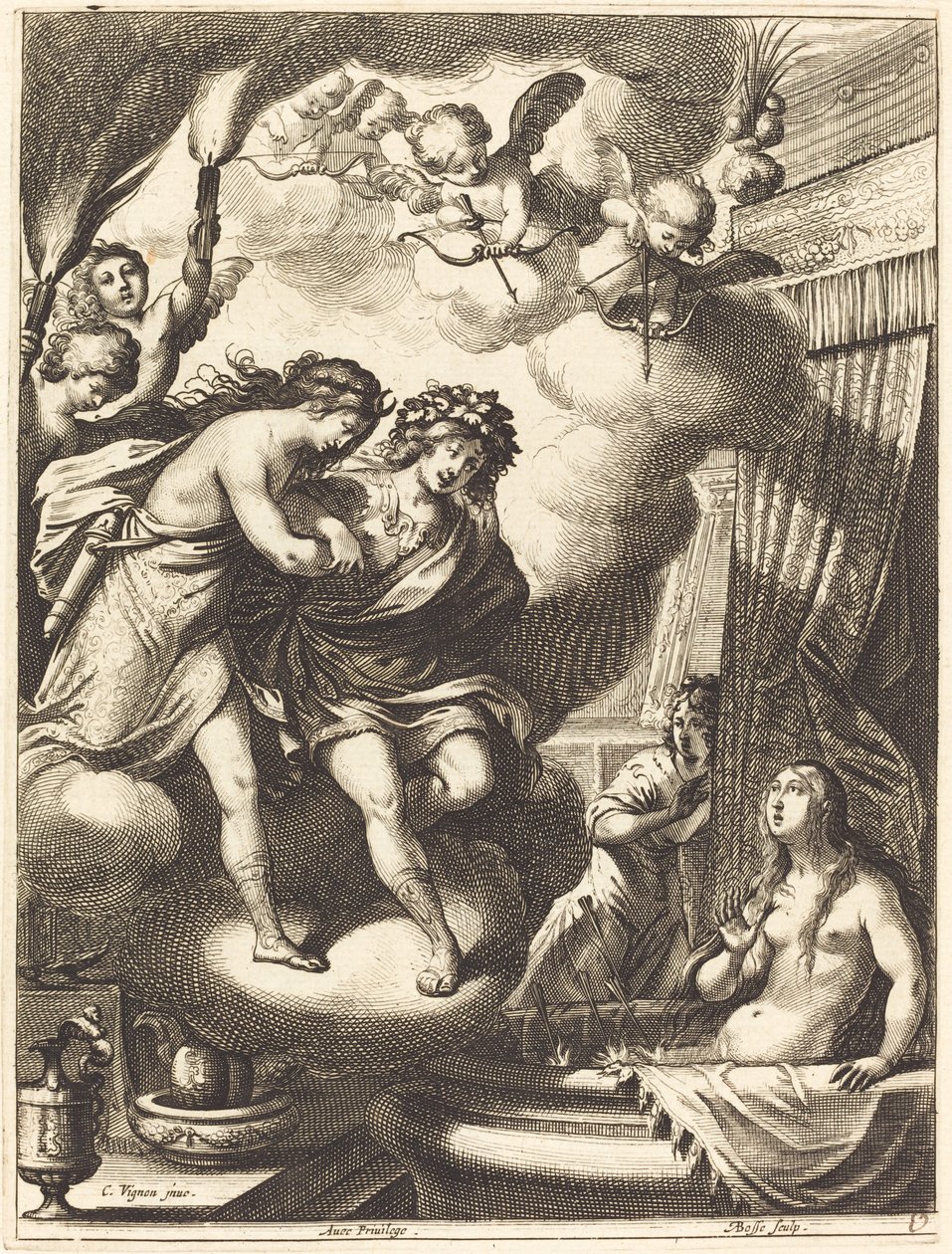 Illustration till Jean Desmarets "L