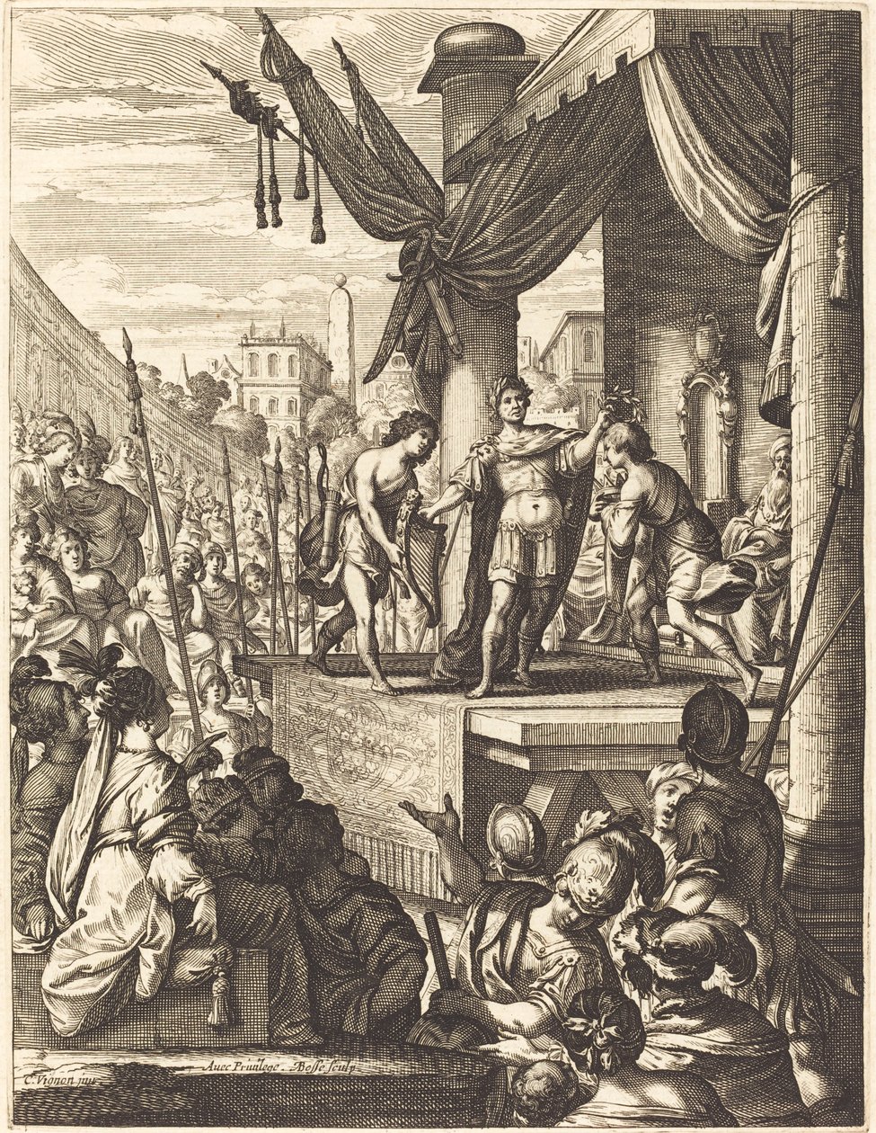 Illustration till Jean Desmarets "L