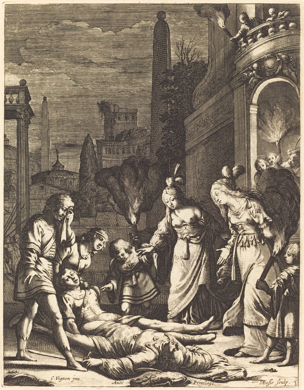 Illustration till Jean Desmarets "L
