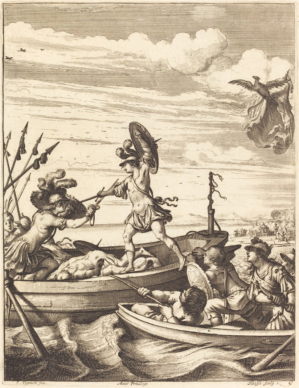 Illustration till Jean Desmarets "L
