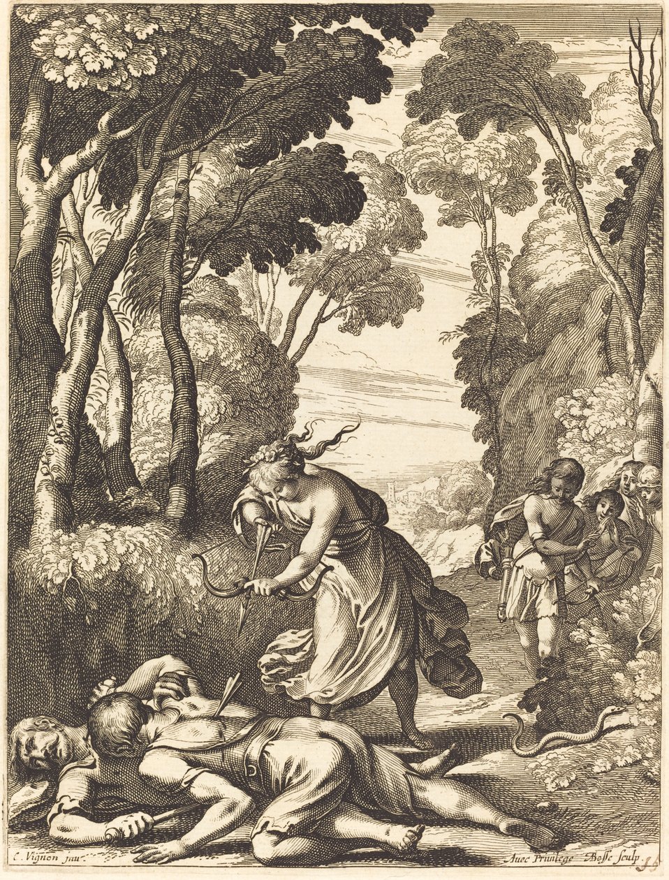 Illustration till Jean Desmarets "L