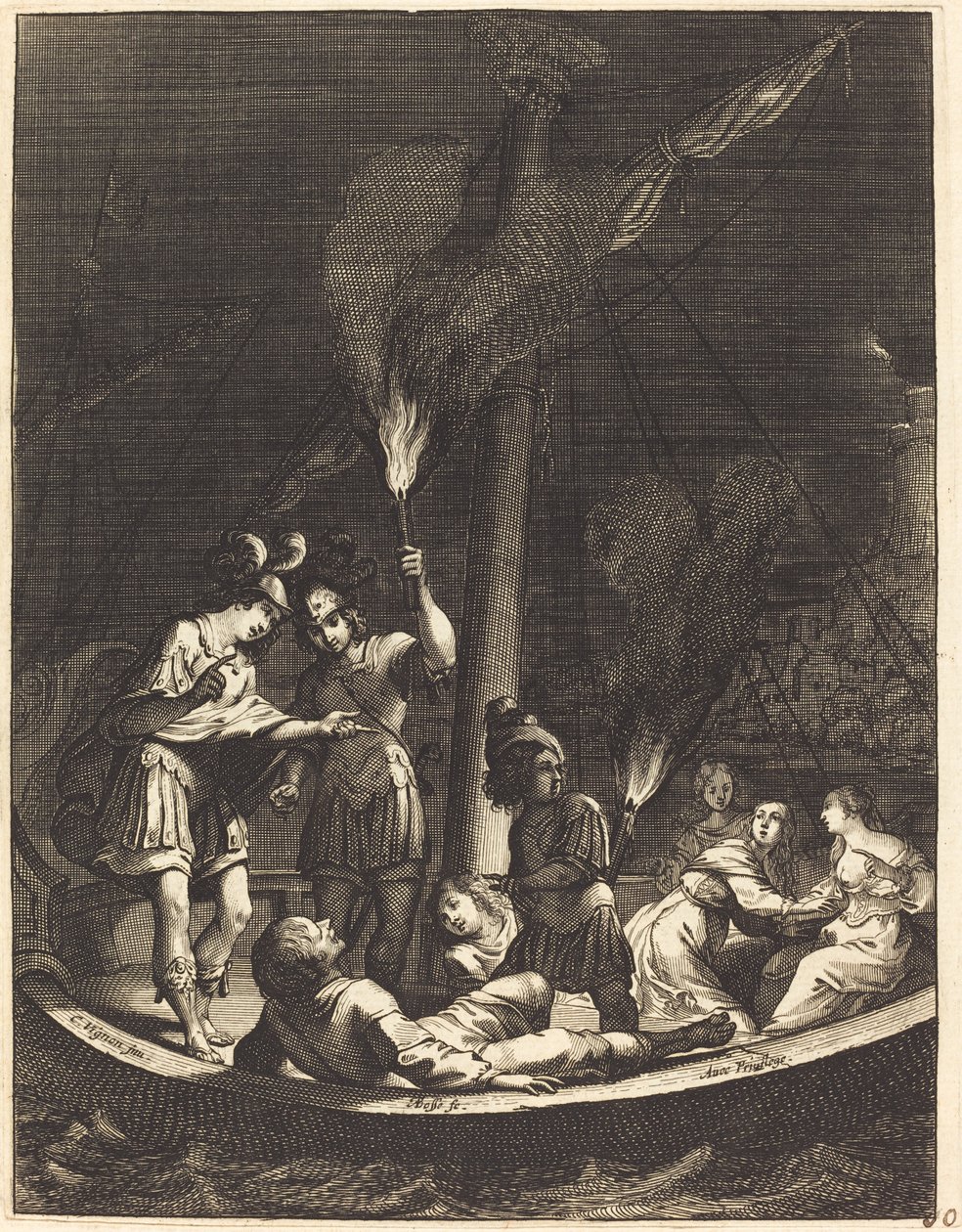 Illustration till Jean Desmarets "L