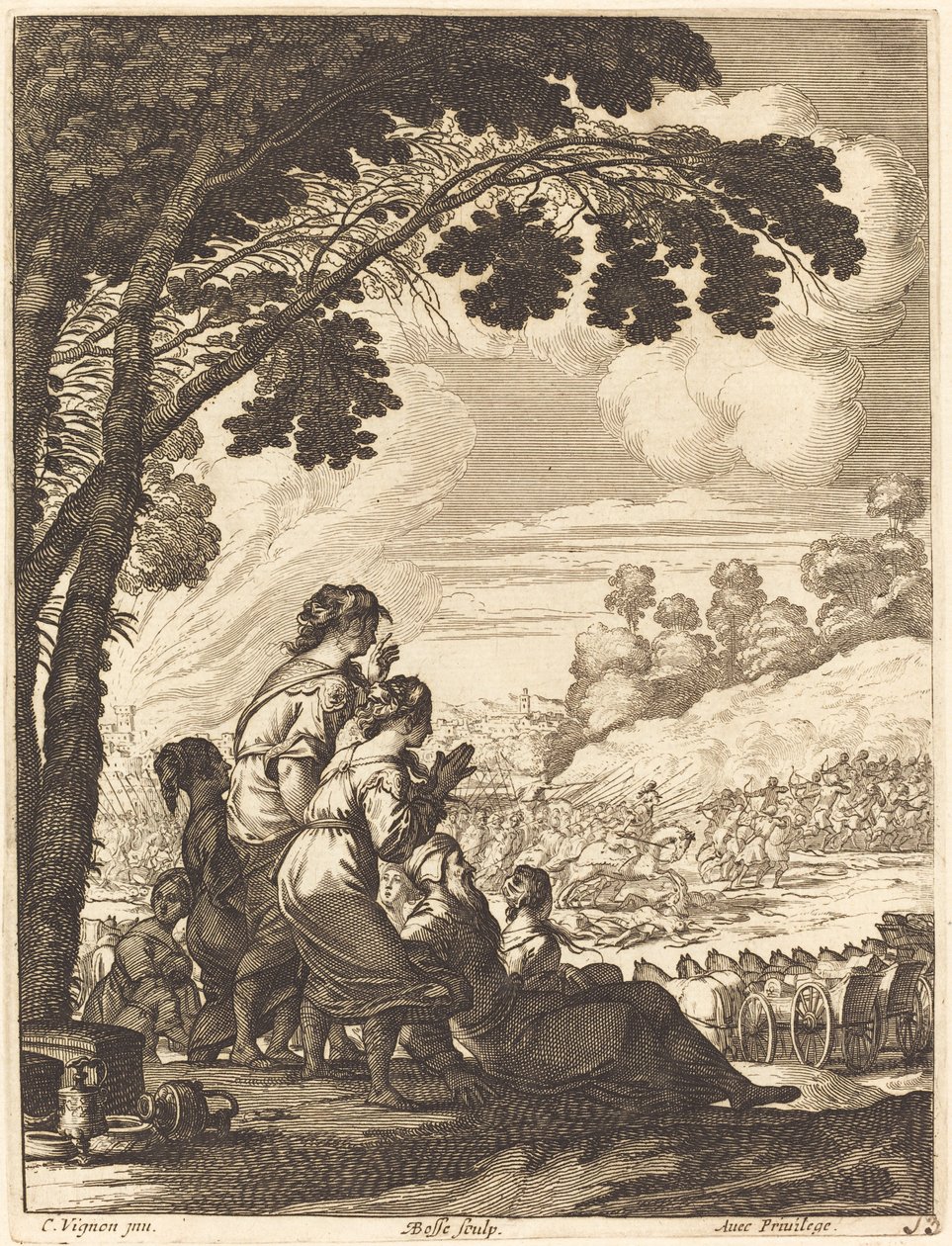 Illustration till Jean Desmarets "L