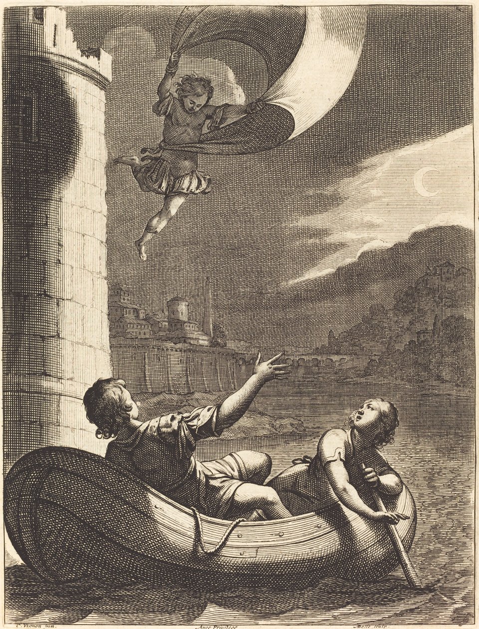 Illustration till Jean Desmarets "L