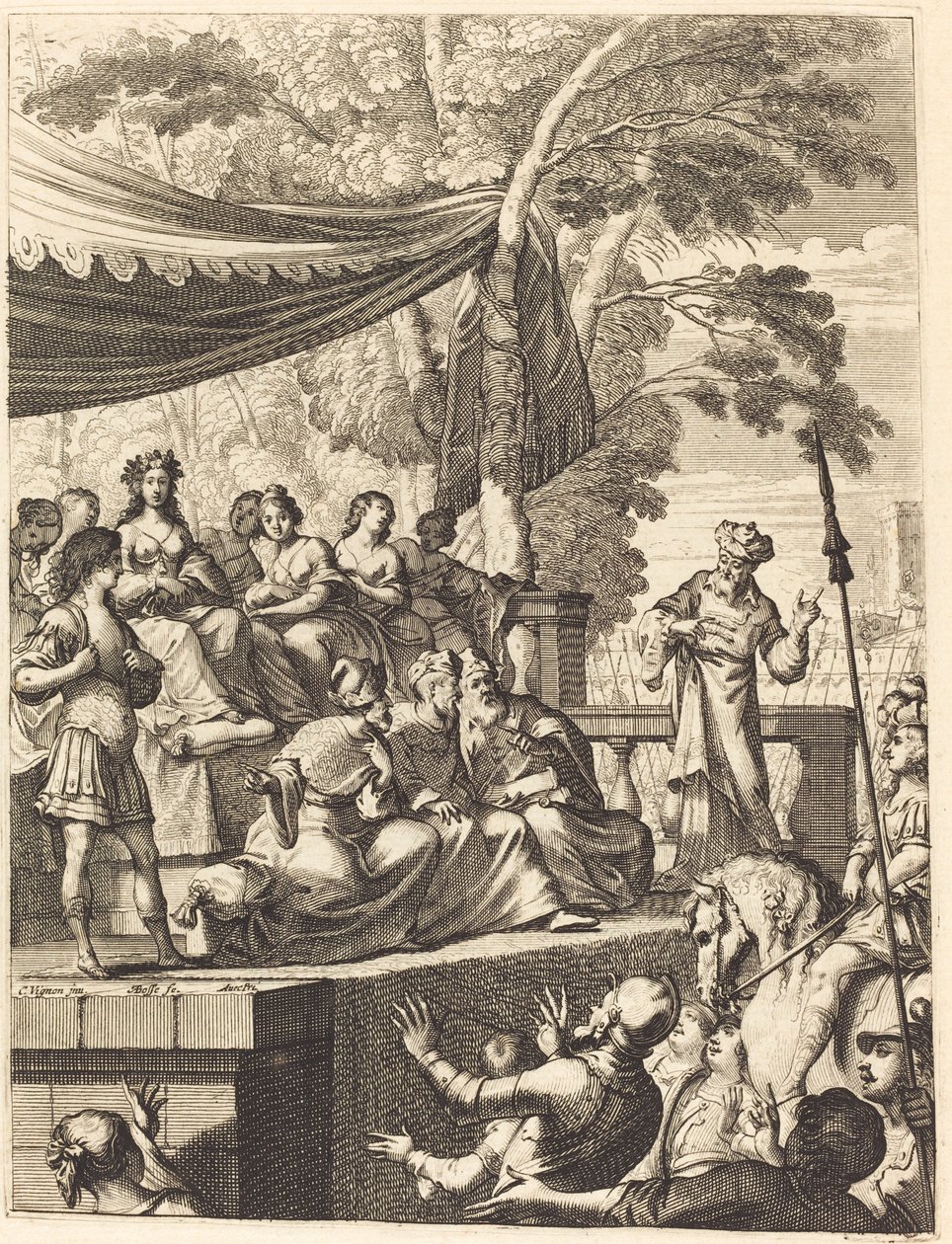 Illustration till Jean Desmarets "L