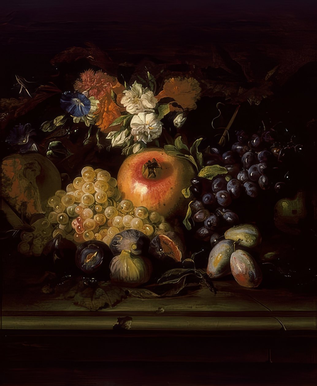 Stilleben med blommor och frukter av Abraham Brueghel