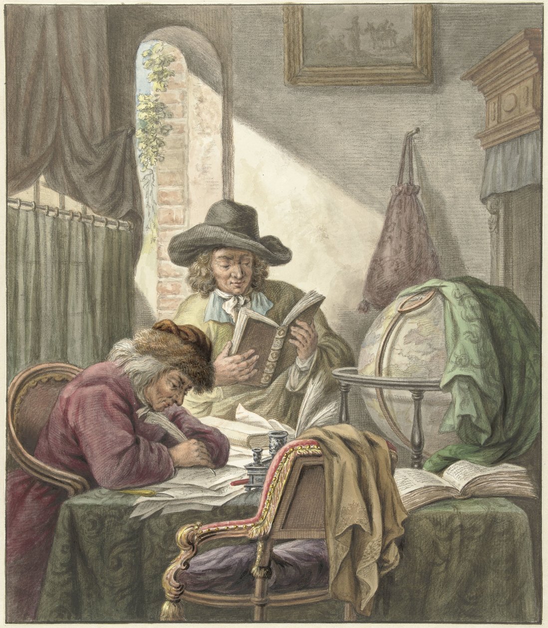 De lärda av Abraham Delfos