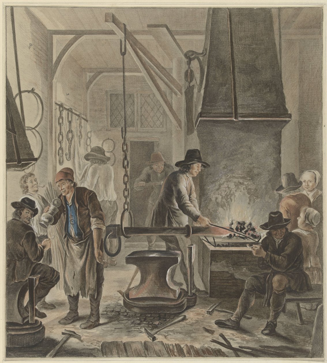 Smedjan av Abraham Delfos