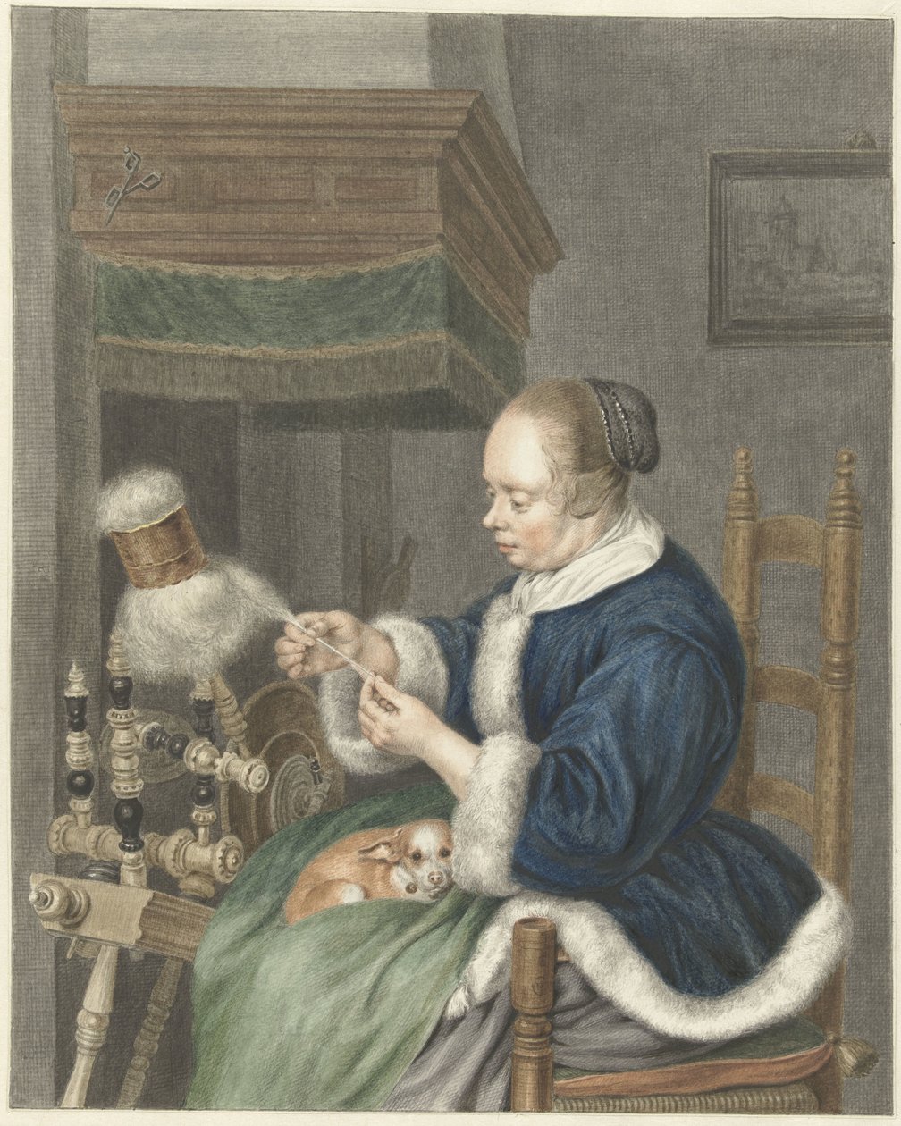 Spinstern av Abraham Delfos