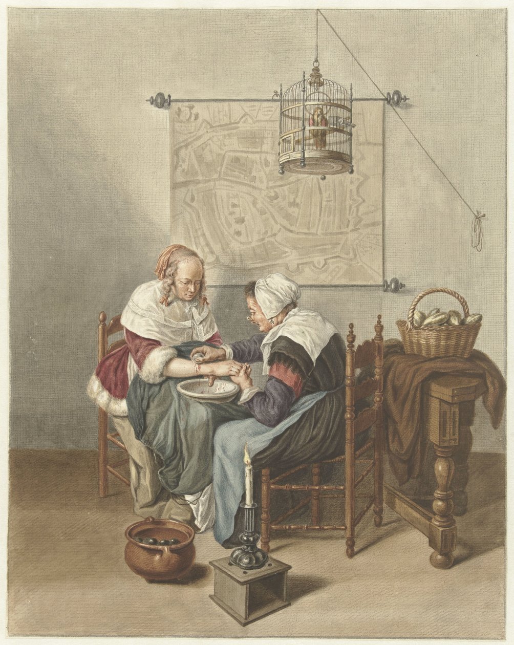 Blödningen av Abraham Delfos