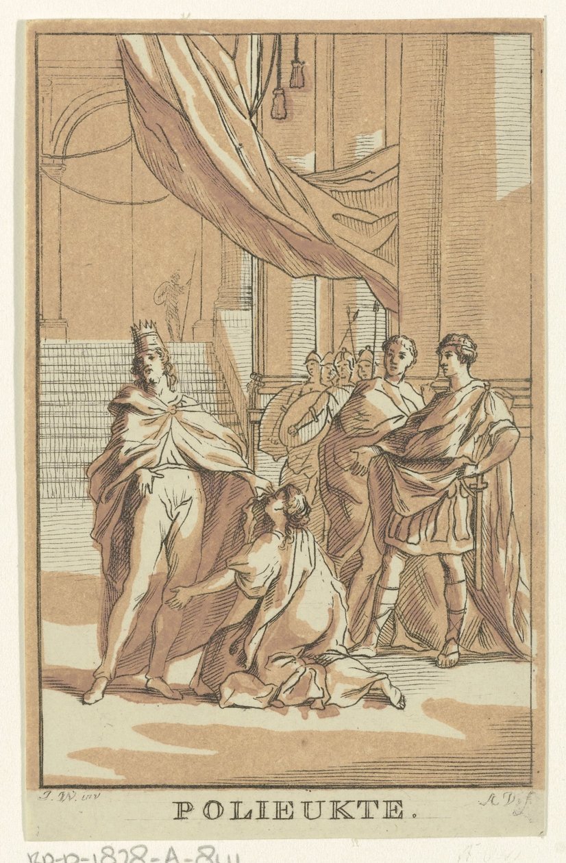 Polieukte (titel på objekt) av Abraham Delfos