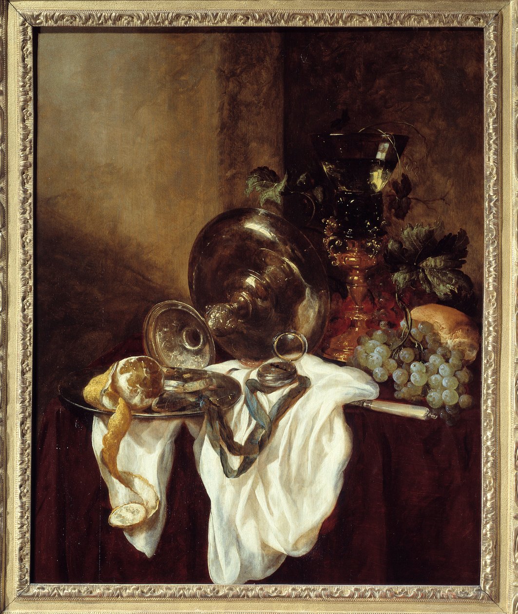 Silver Cup-målning av Abraham Van Beyeren av Abraham Hendricksz van Beyeren