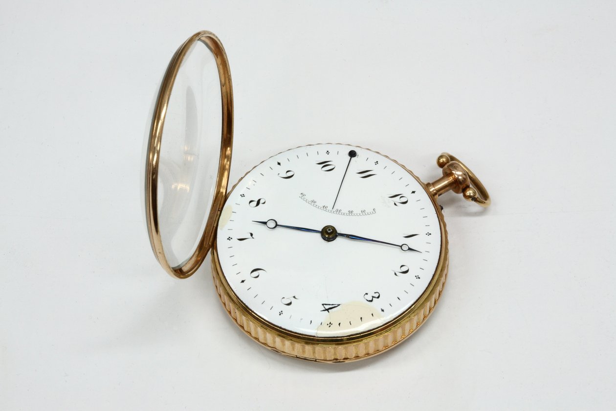 Perpetuelle klocka, 1783 (guldfodral) av Abraham Louis Breguet