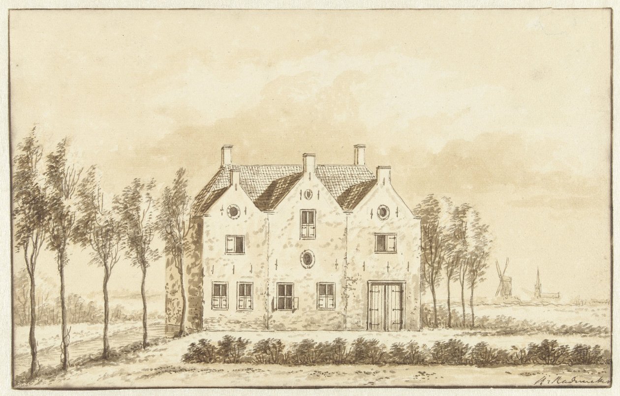 Huset i Kessel nära 