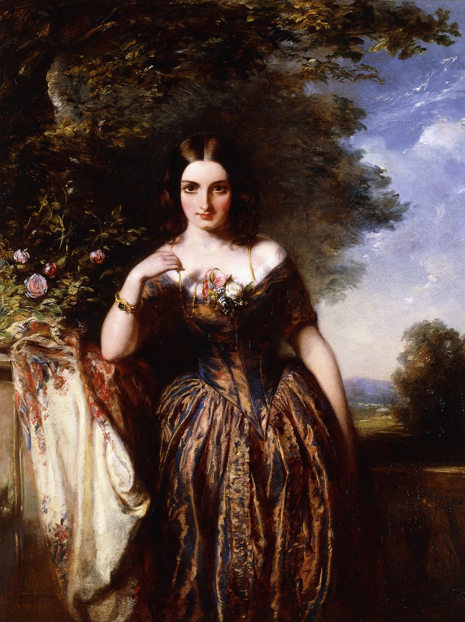 Porträtt av Mrs J. Hardcastle, född Anne Capper av Abraham Solomon