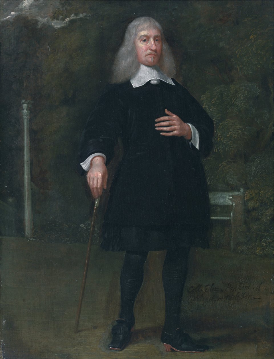 Överste Alexander Popham, från Littlecote, Wiltshire, av Abraham Staphorst (cirka 1638-1696) av Abraham Staphorst