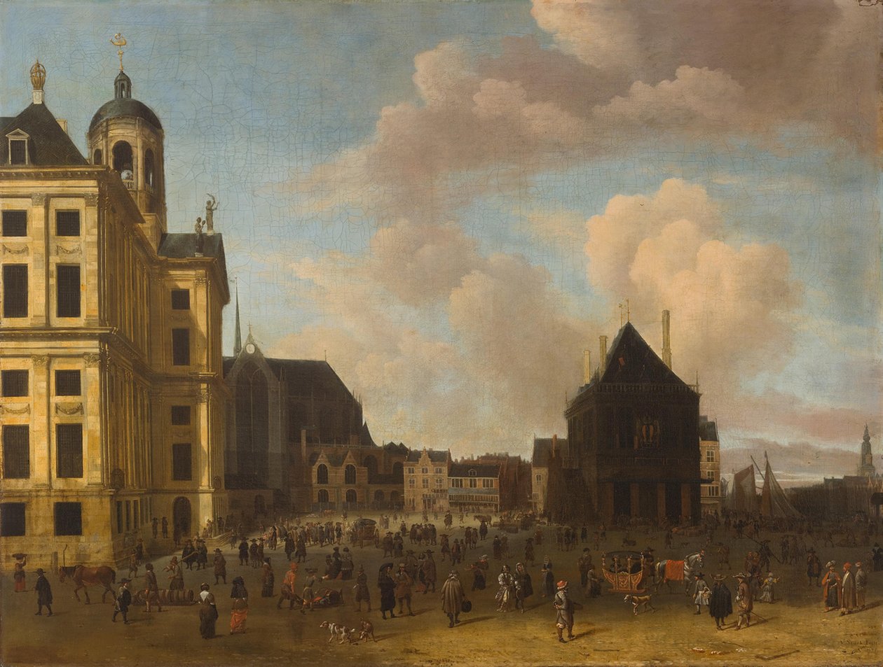 Damtorget av Abraham Storck