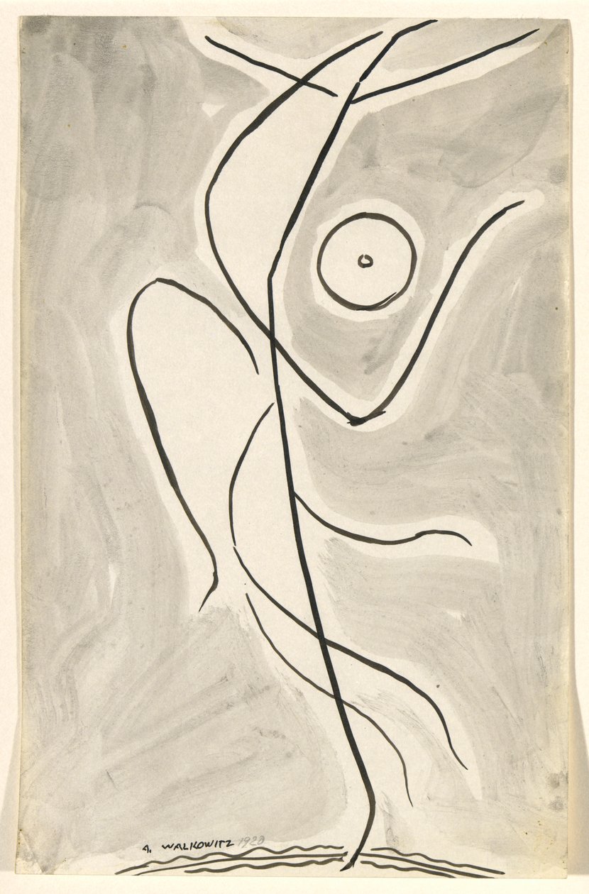 Dansabstraktion: Isadora Duncan (eller av Abraham Walkowitz