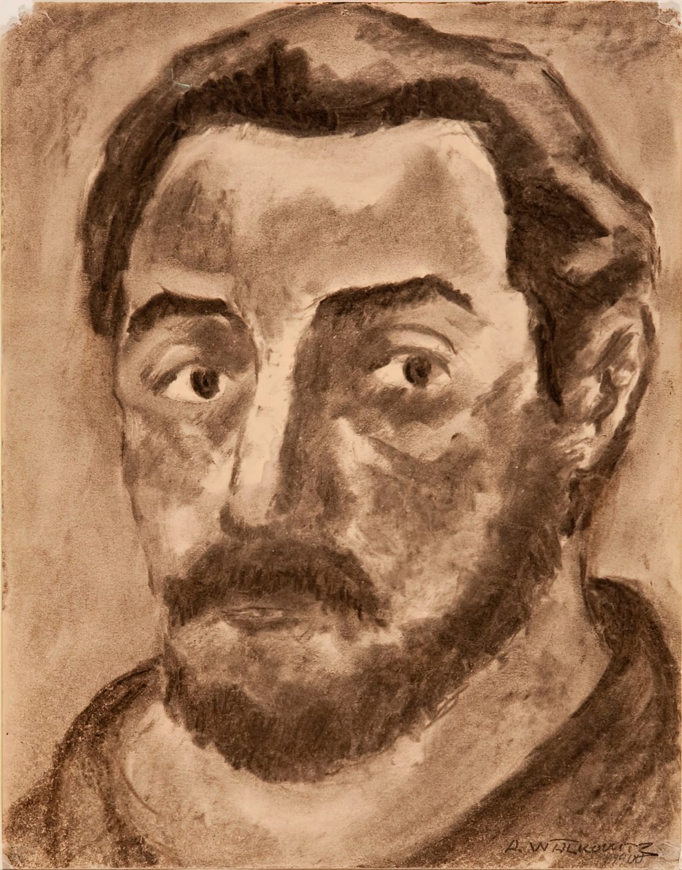Chef för en man, 1900. av Abraham Walkowitz