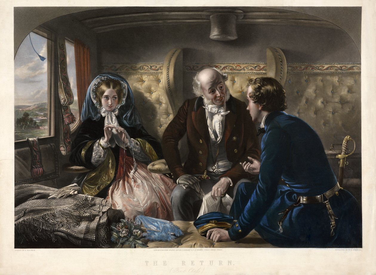 The Return (Första Klass), pub. 1857 av Abraham after Solomon
