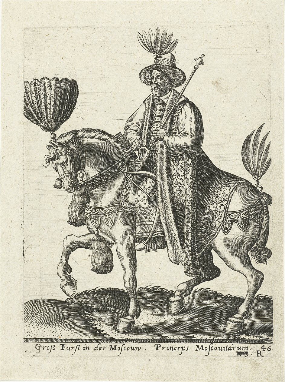Storhertig av Muscovy, 1577 av Abraham de Bruyn