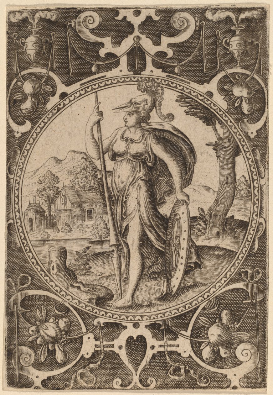 Minerva av Abraham de Bruyn